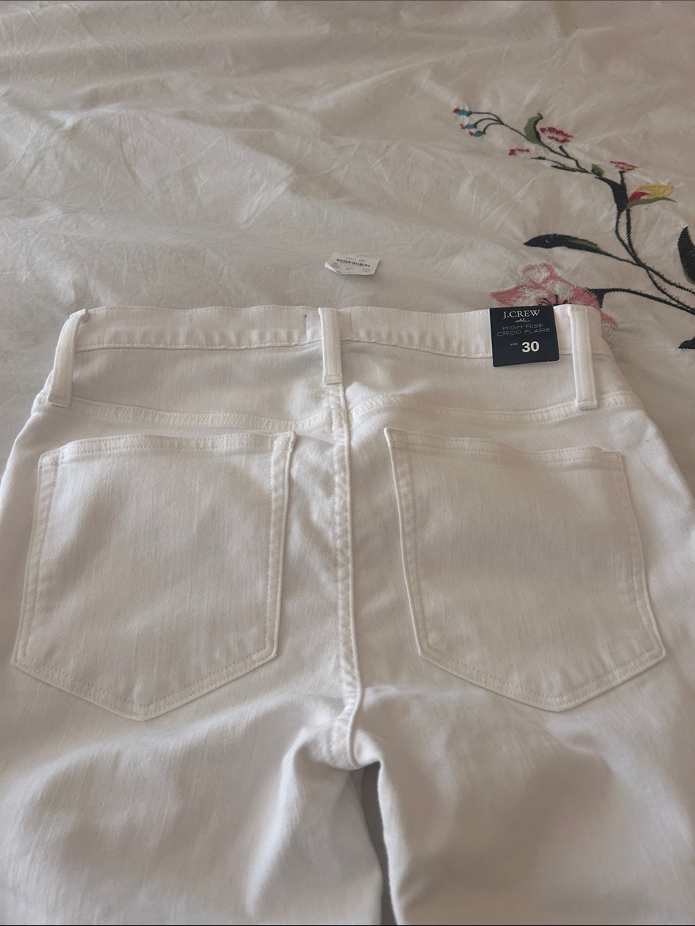 J CREW WHITE JEANS💋NWT - Picture 6 of 11